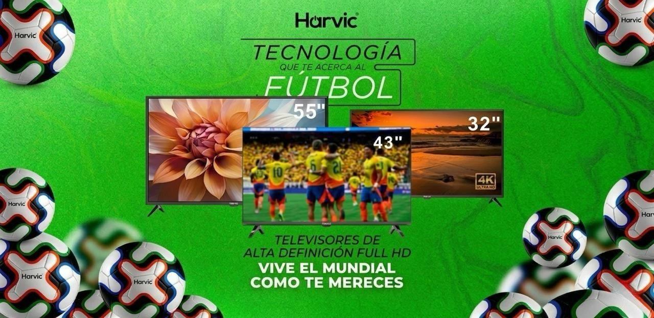 Televisores Harvic 
