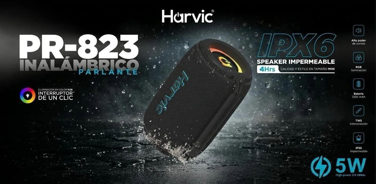 Parlante Harvic PR-823
